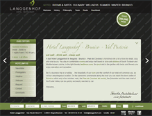 Tablet Screenshot of langgenhof.com